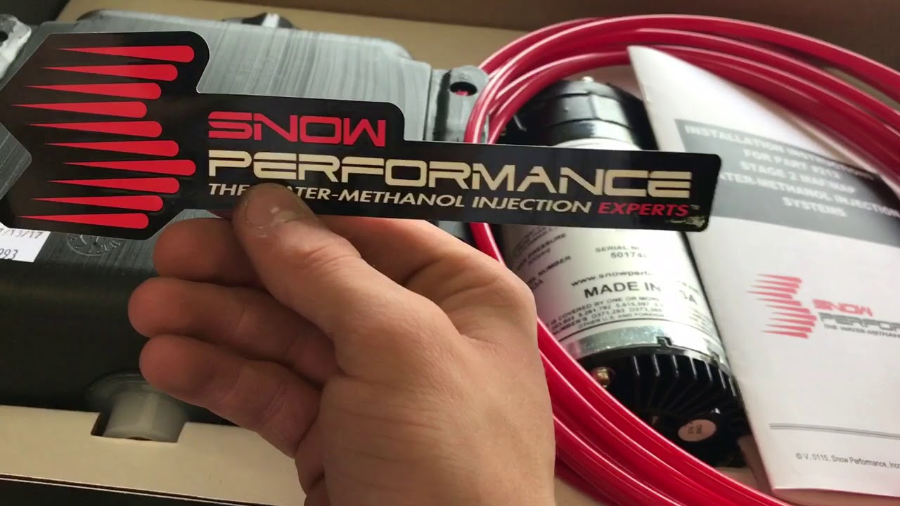 METH!!! Snow performance stage 2 water-methanol injection kit unboxing!