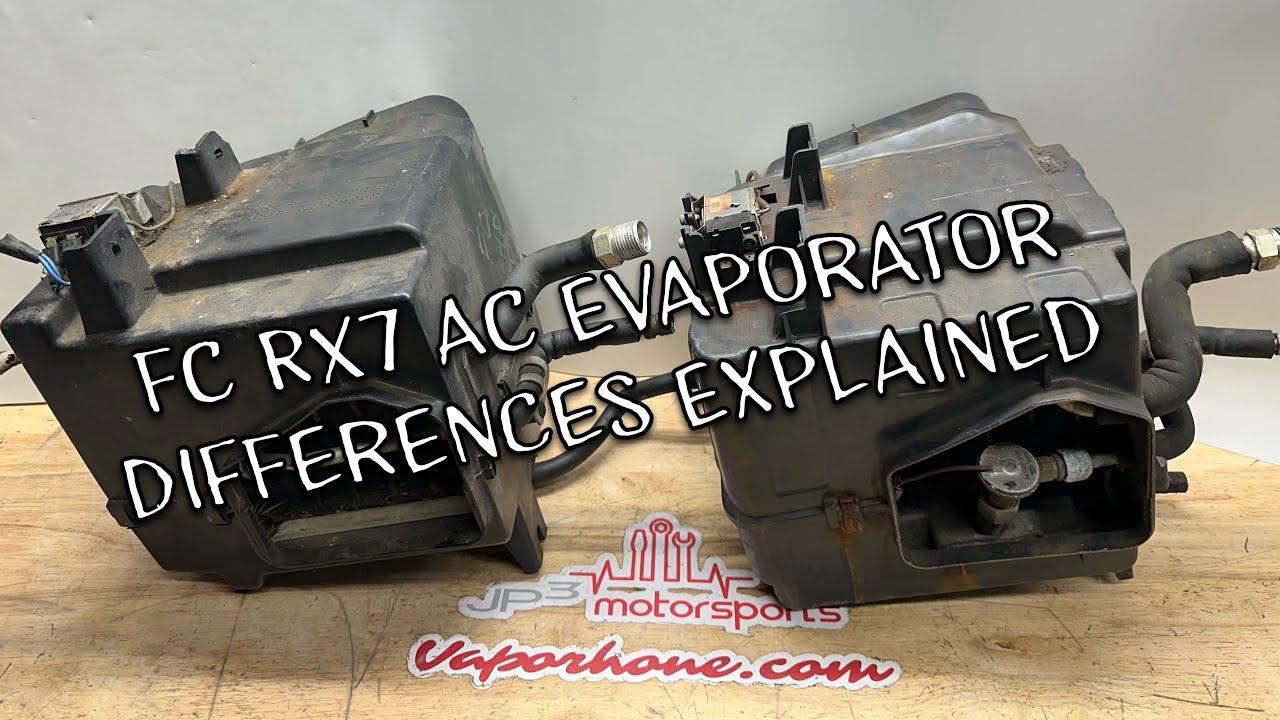 Mazda FC RX7 AC Evaporators Explained