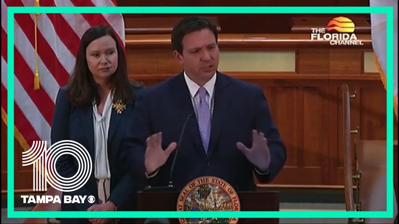 Florida Gov. DeSantis says Disney 'crossed the line'