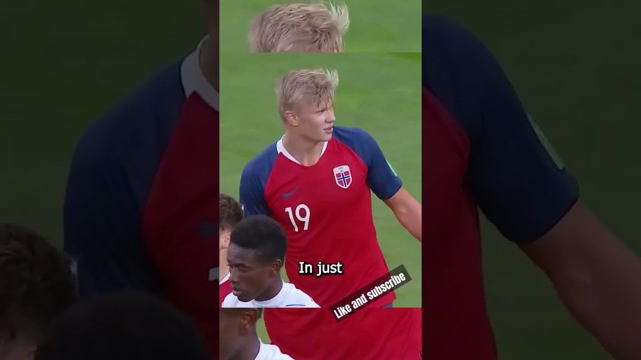 Haaland was probably only known by football experts #shorts #halland #viral