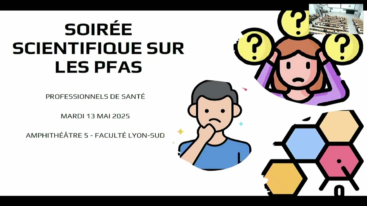 Soirée scientifique d’information sur les PFAS, à destination des professionnels de santé