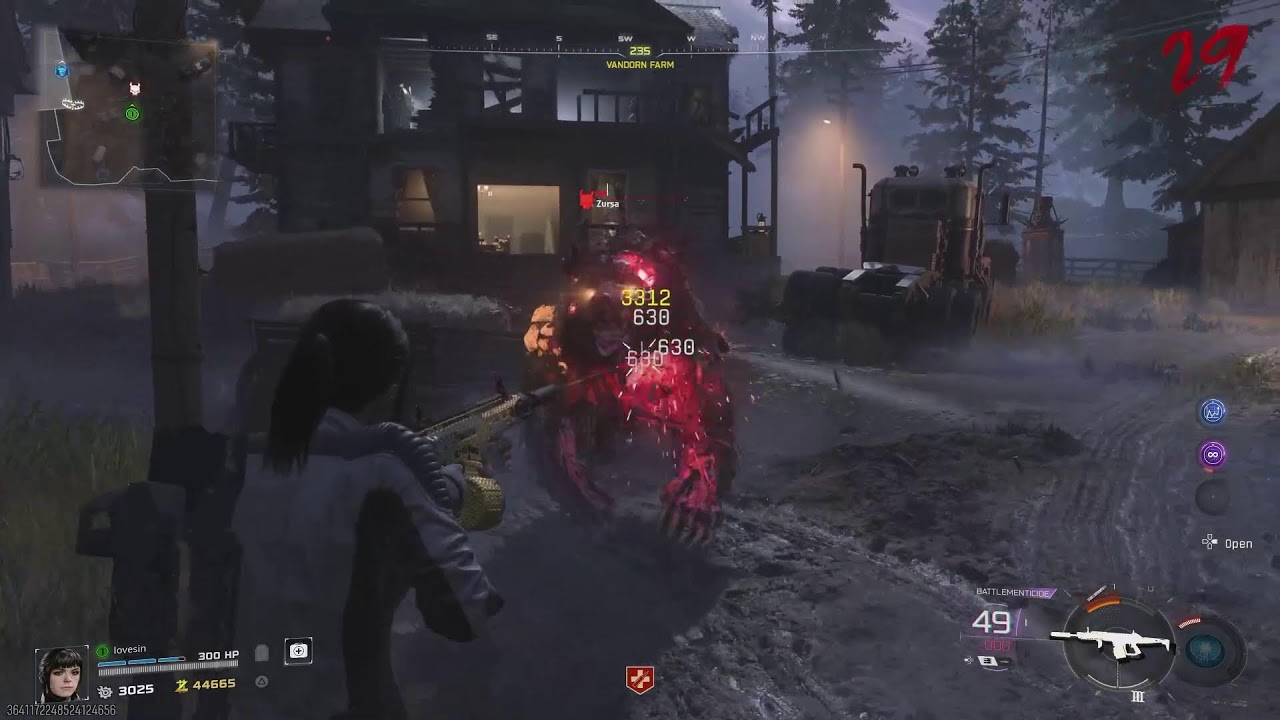 Solo SURVIVAL RAMPAGE ZOMBIES | VANDORN FARM | fa ALL the DAWGz pt. 5