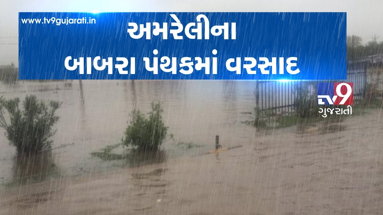 Monsoon 2019: Parts of Amreli witness rainfall| TV9GujaratiNews