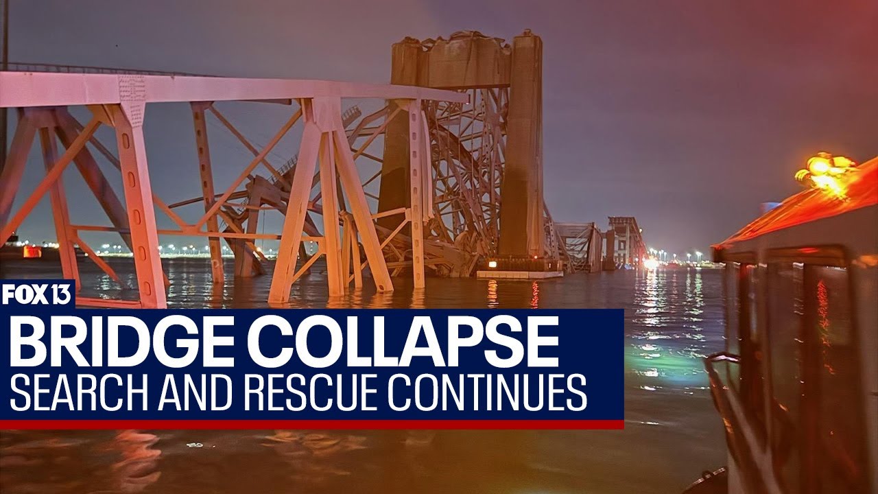 Francis Scott Key Bridge Collapse: Maryland Governor Wes Moore gives update from Baltimore