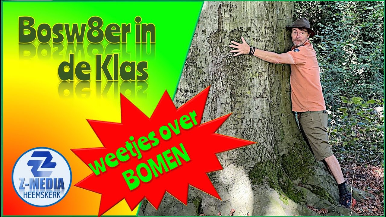Bosw8er in de Klas: `Weetjes over Bomen! (aflevering 23) 4k
