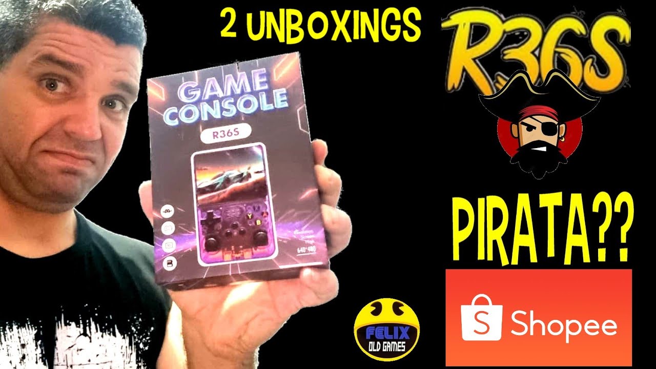 Dois Unboxings do portátil R36S (será que são clones?)