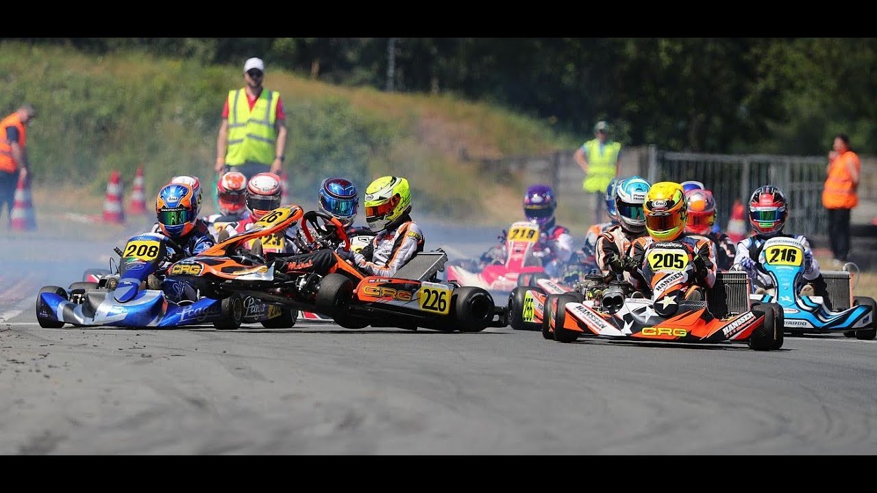 Karting NK2 KZ2 pre finale 13 Juni Circuit de Landsard