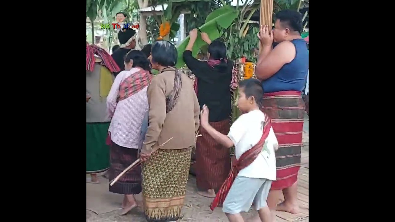 รำผีฟ้า บ้านโนนสาย จ.ศรีสะเกษ
