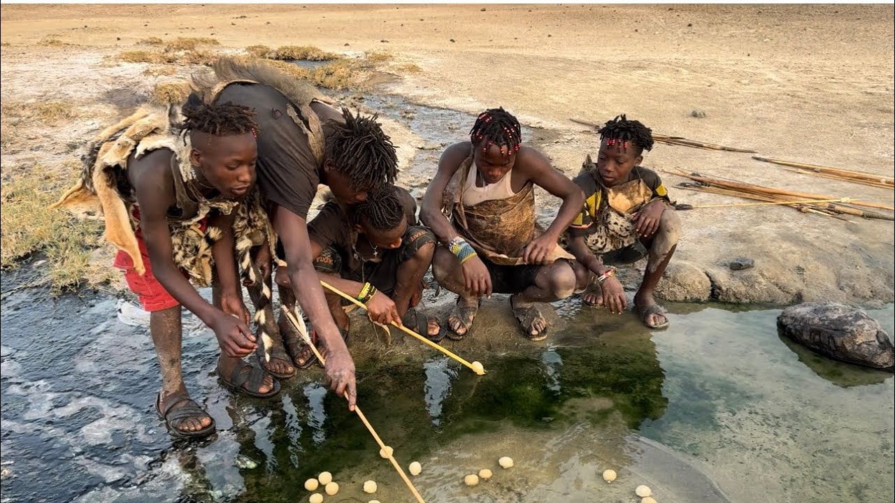 Unexpected Discovery on the Hunt😱😱&ndash; Boiling Wild Eggs in a Natural Hot Spring!!