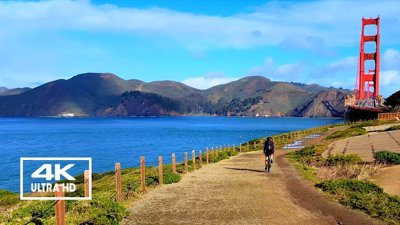 Golden Gate Bridge: Walking Tour | Part-01 | San Francisco, California | 4K 60FPS