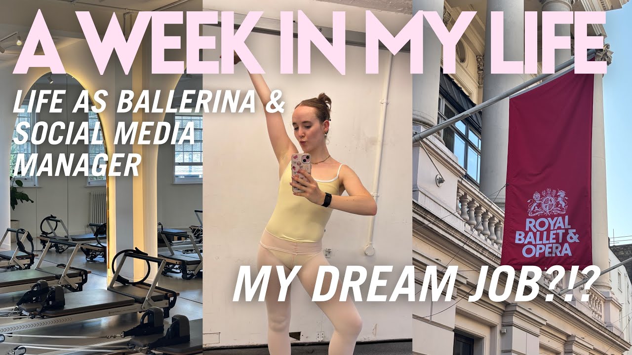 Week in my life as ballet dancer in London // life in London, last day in retail & my new contract!?