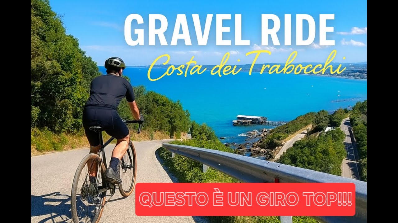 🚴‍♂️ Gravel Ride sulla Costa dei Trabocchi | Da Roseto a Vasto tra Mare, Pinete e Trabocchi