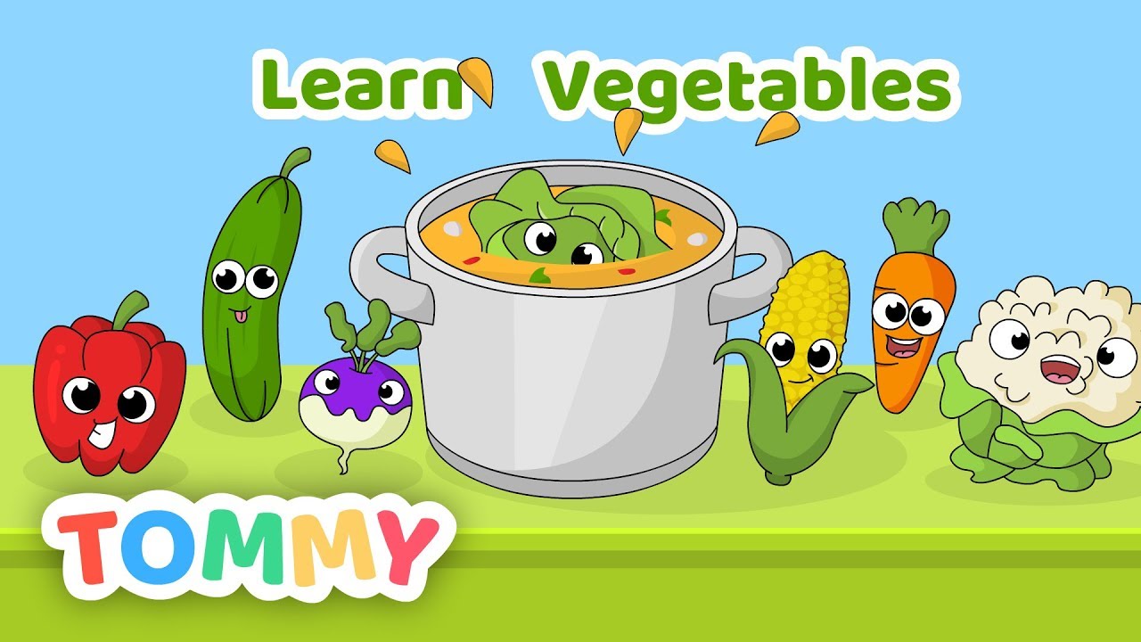 Learn Vegetables by making Soup! | Funny Learning Video for Kids