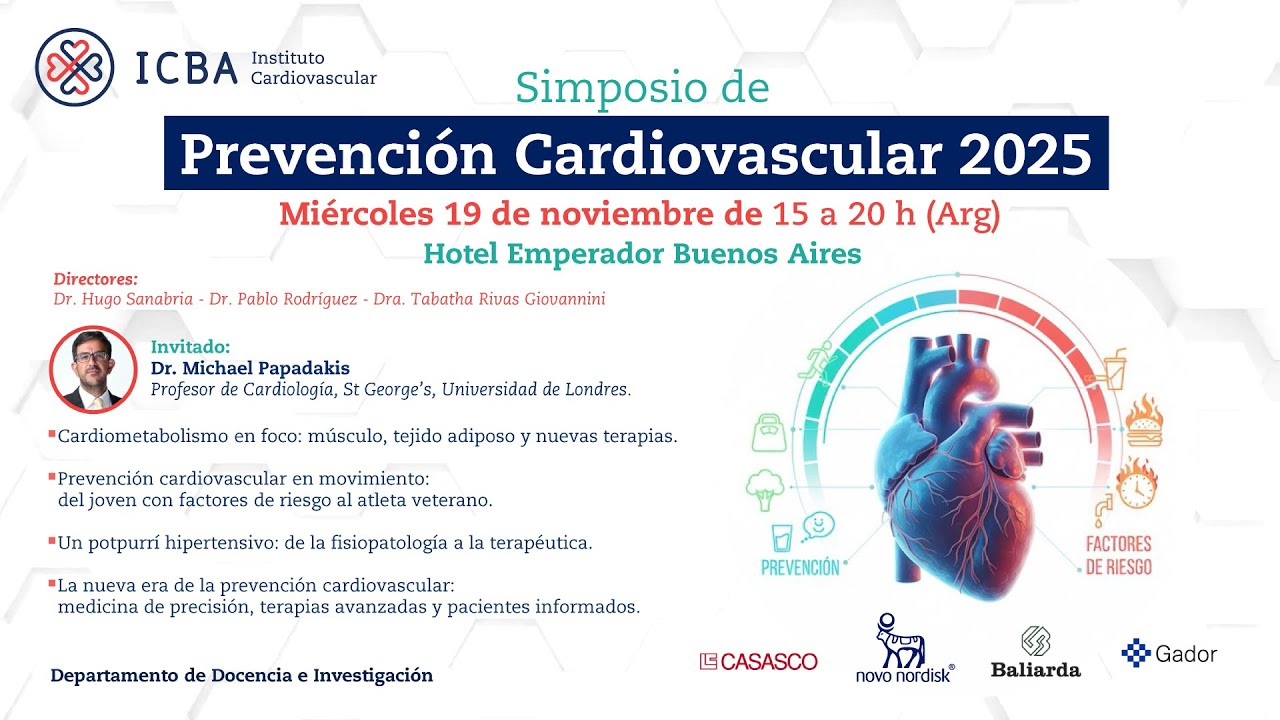 Simposio de Prevenci&oacute;n Cardiovascular ICBA 2025