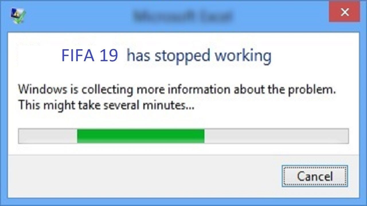 Fix: FIFA 19 has stopped working/is not responding