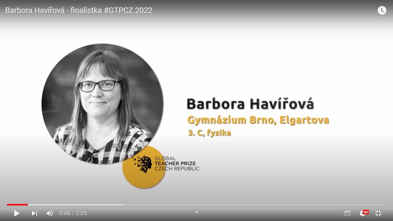 Barbora Havířová - finalistka #GTPCZ 2022