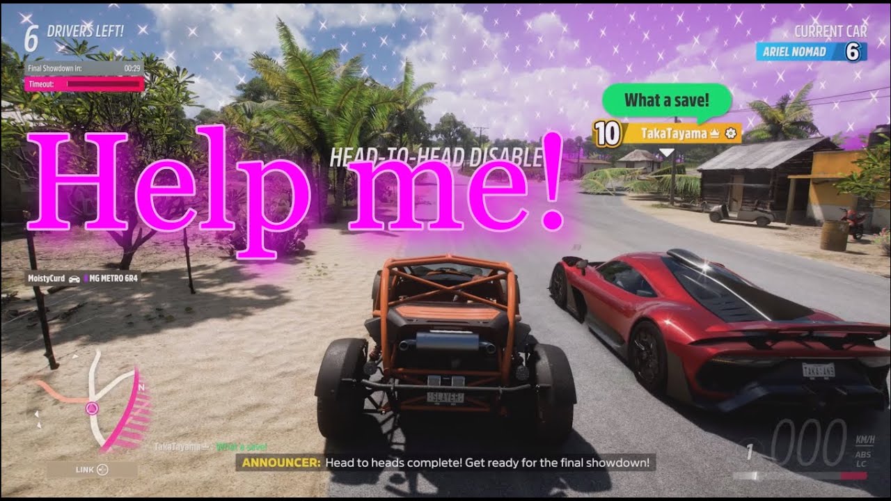 Thats what you can do with NOMAD in FS (FH 5 Eliminator)