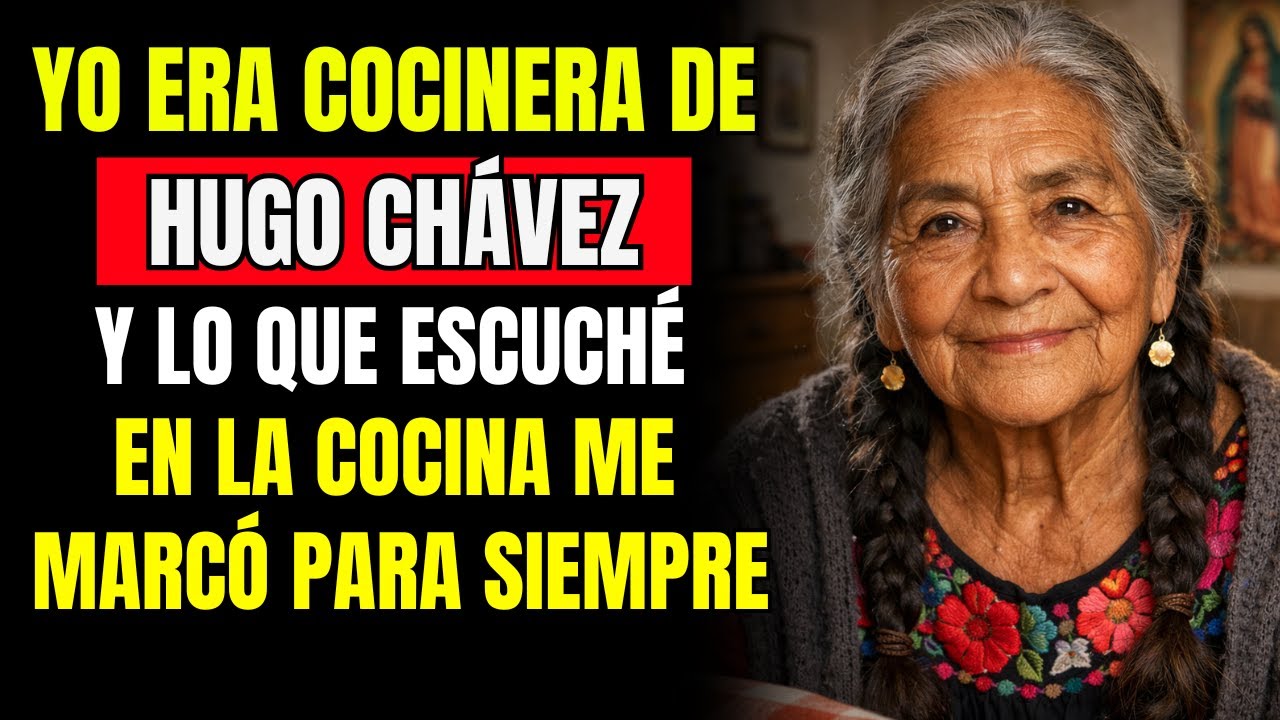 Esta Mujer Revela Lo Que Escuchó en Casa de Hugo Chávez Cuando Era Su Cocinera