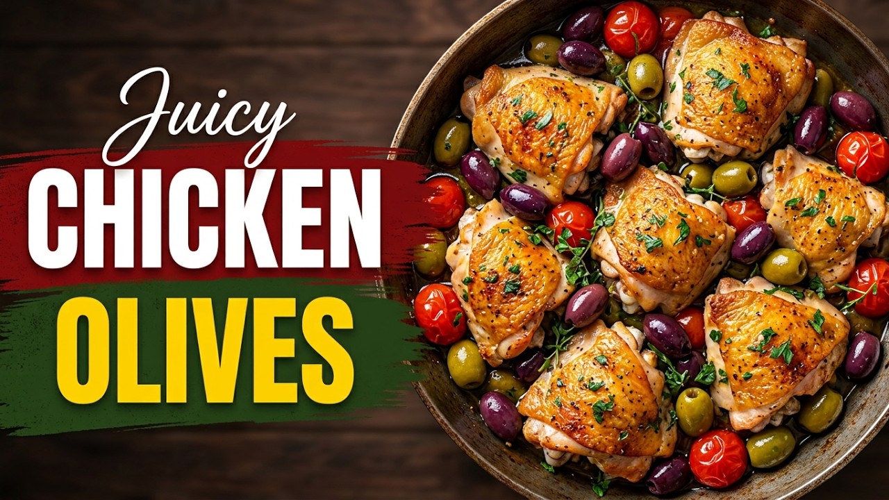 Juicy Mediterranean Chicken Breast Recipe | Healthy & Delicious Weeknight Dinner! #recipe #cooking 