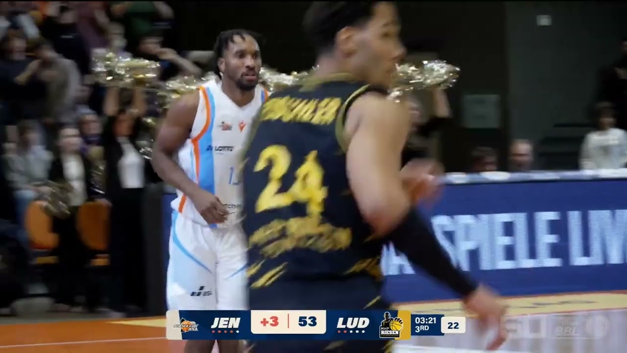 👉 Braxton überragt, doch Smith macht den Deckel drauf! Jena vs. Ludwigsburg Highlights 🔥