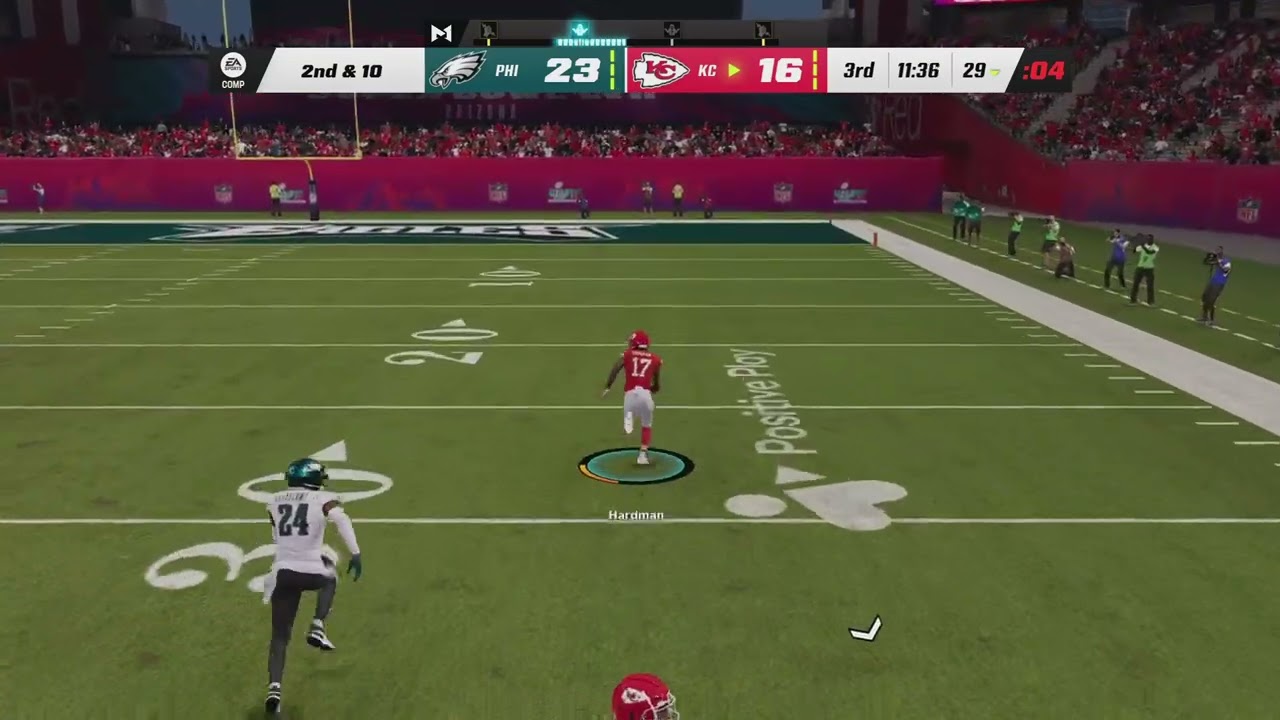 Mecole Hardman insane run