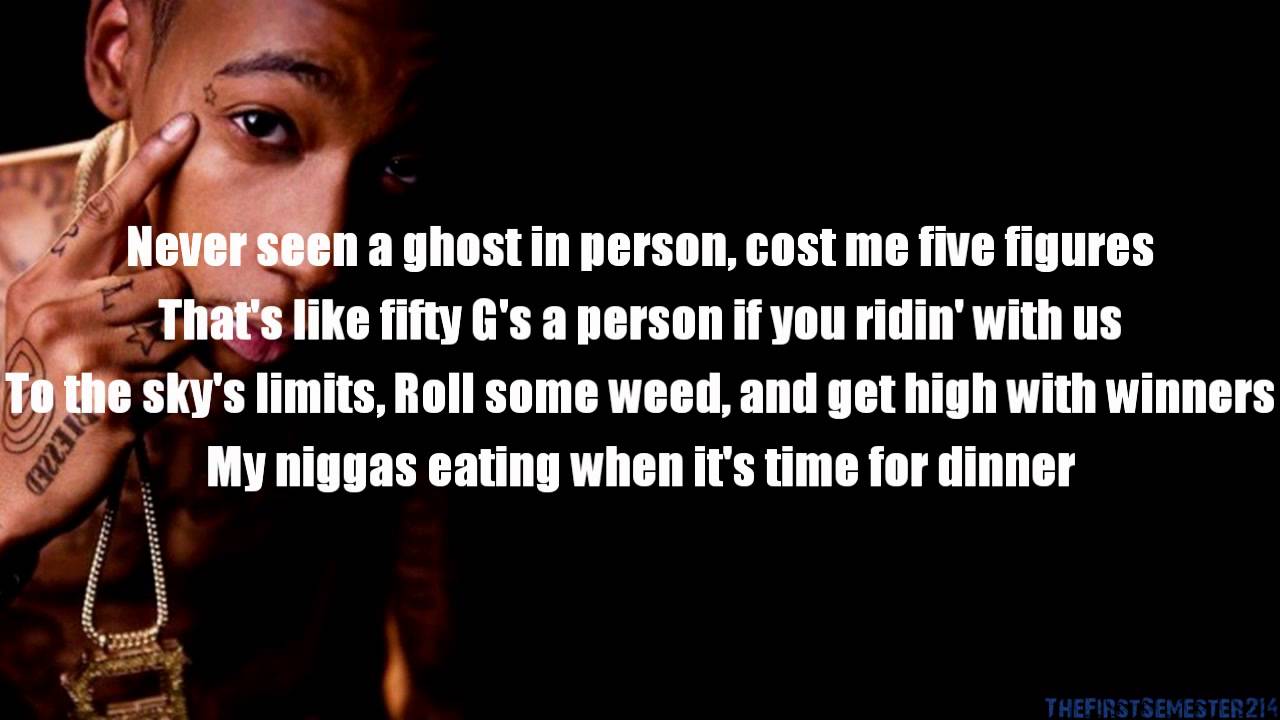 Amber Ice - Wiz Khalifa Lyrics Onscreen
