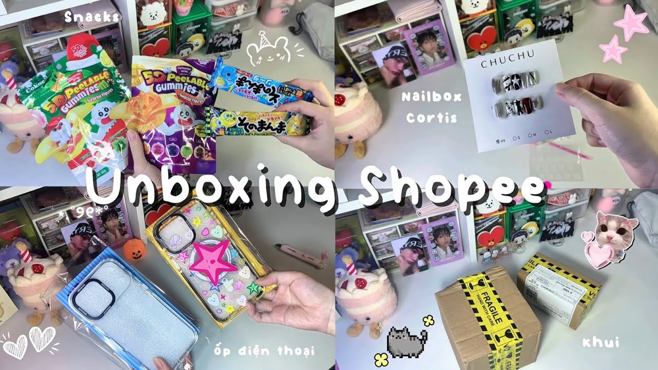 [SHOPEE HAUL] UNBOXING NHỮNG ĐỒ MÌNH MUA VỪA QUA 