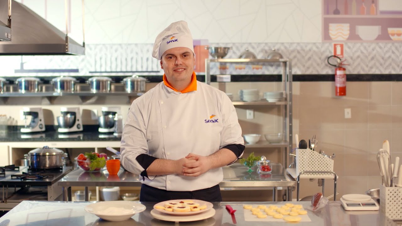 Senac Receitas - Biscoito amanteigado de limão