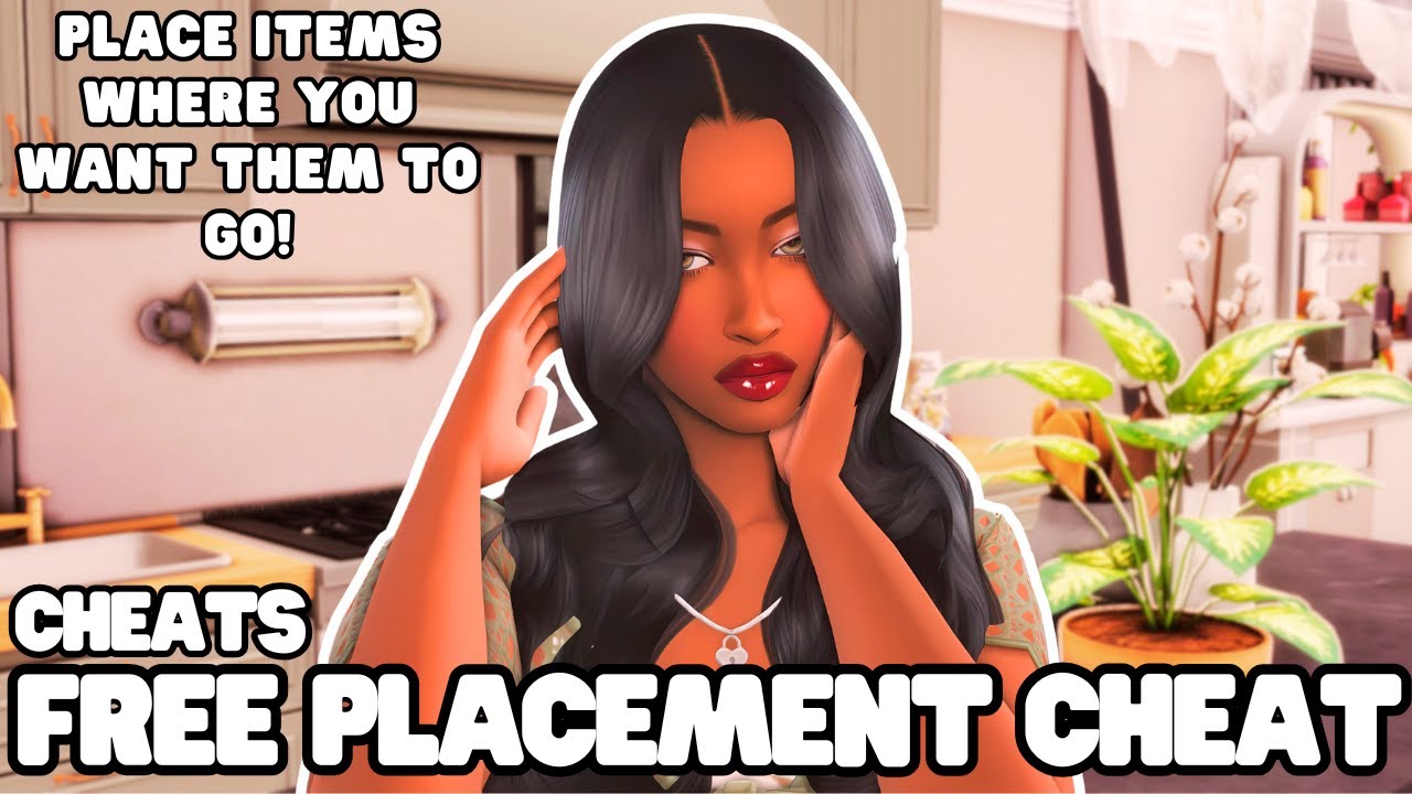 The Free Placement Cheat for Beginners⭐️(Placing Clutter, Resizing Items, and More!) | The Sims 4