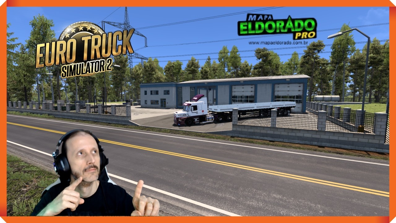 🔴LIVE / ETS 2 1.57 , MAPA Eldorado Pro / Sul Paraná , Bora Rodar de Scania 113 pelo Brasil !!!