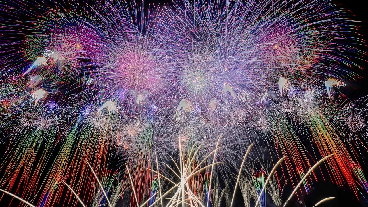 世界一美しい日本の花火大会2 感動花火1時間の総集編！Most Beautiful Japanese Fireworks in the World - 4K Ultra HD