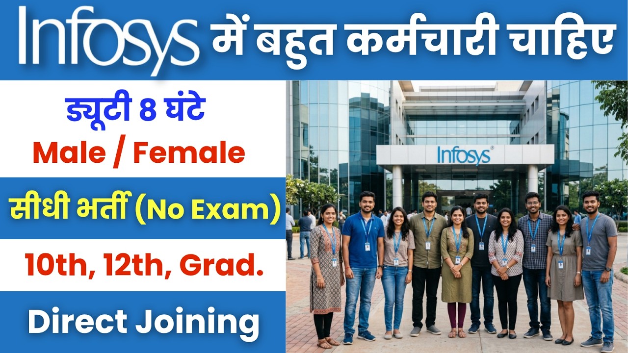 Infosys Limited में निकली भर्ती | Infosys recruitment 2026 | Private bank job vacancy 2026 | Job