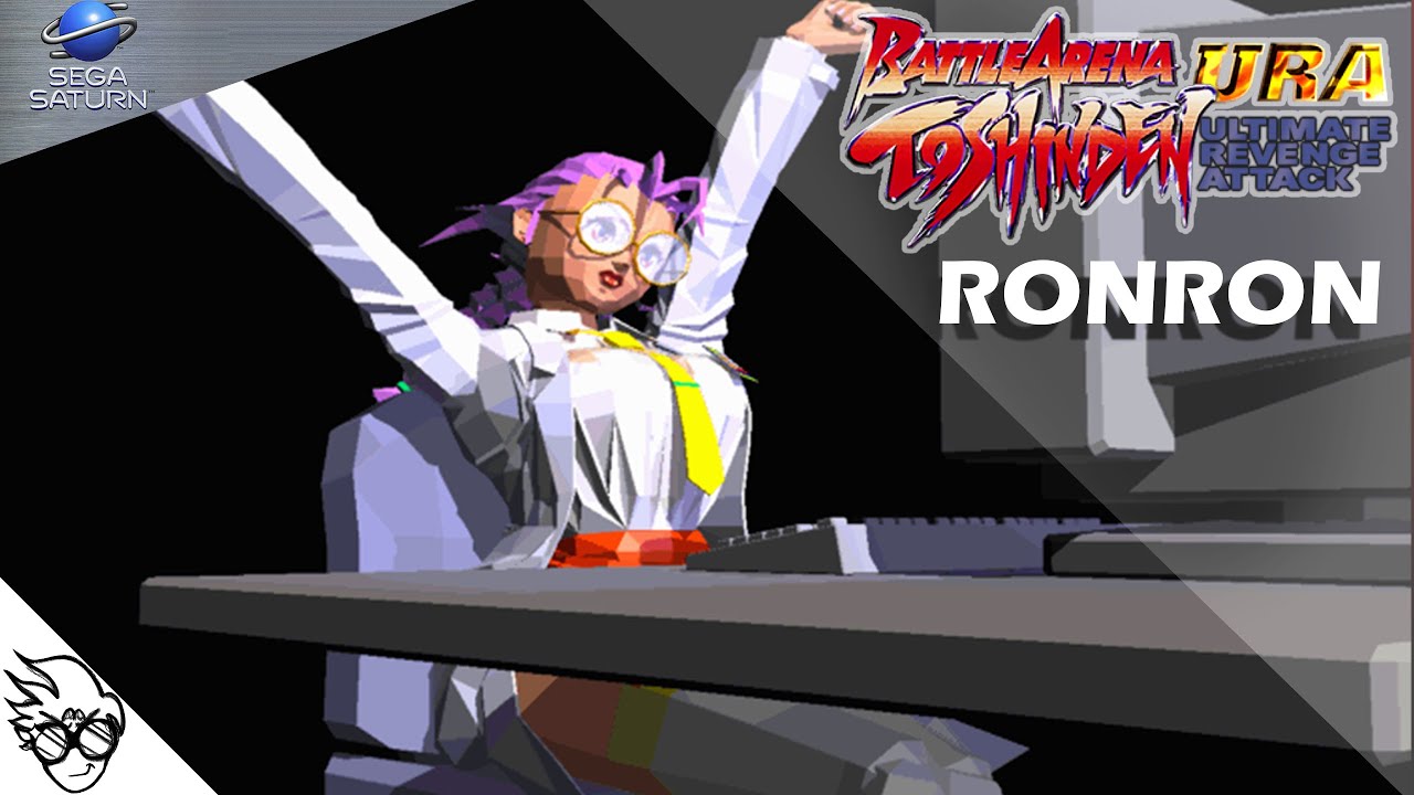 Battle Arena Toshinden URA (Sega Saturn/1996) - Ronron [Playthrough/LongPlay] (闘神伝URA: ロンロン)