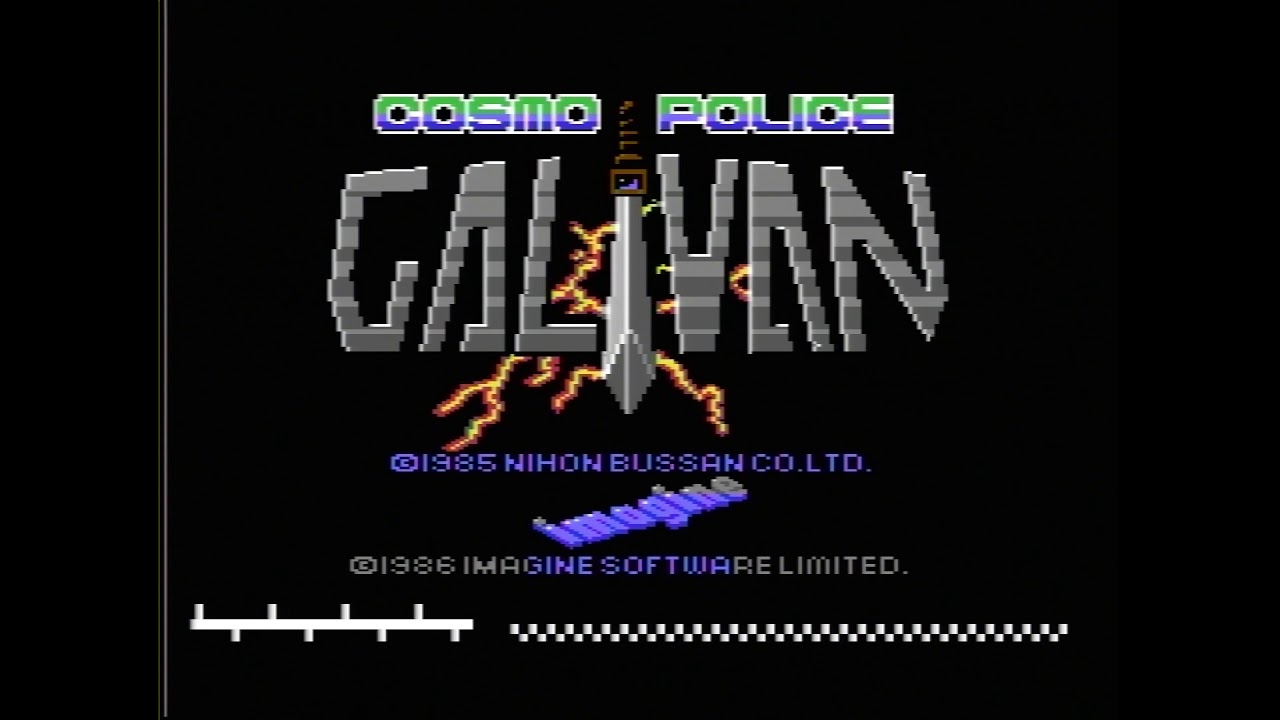 Pre-Byterapers Galivan Crack Intro 1987 Finnish/Suomiversio - C64 Demoscene 50 FPS