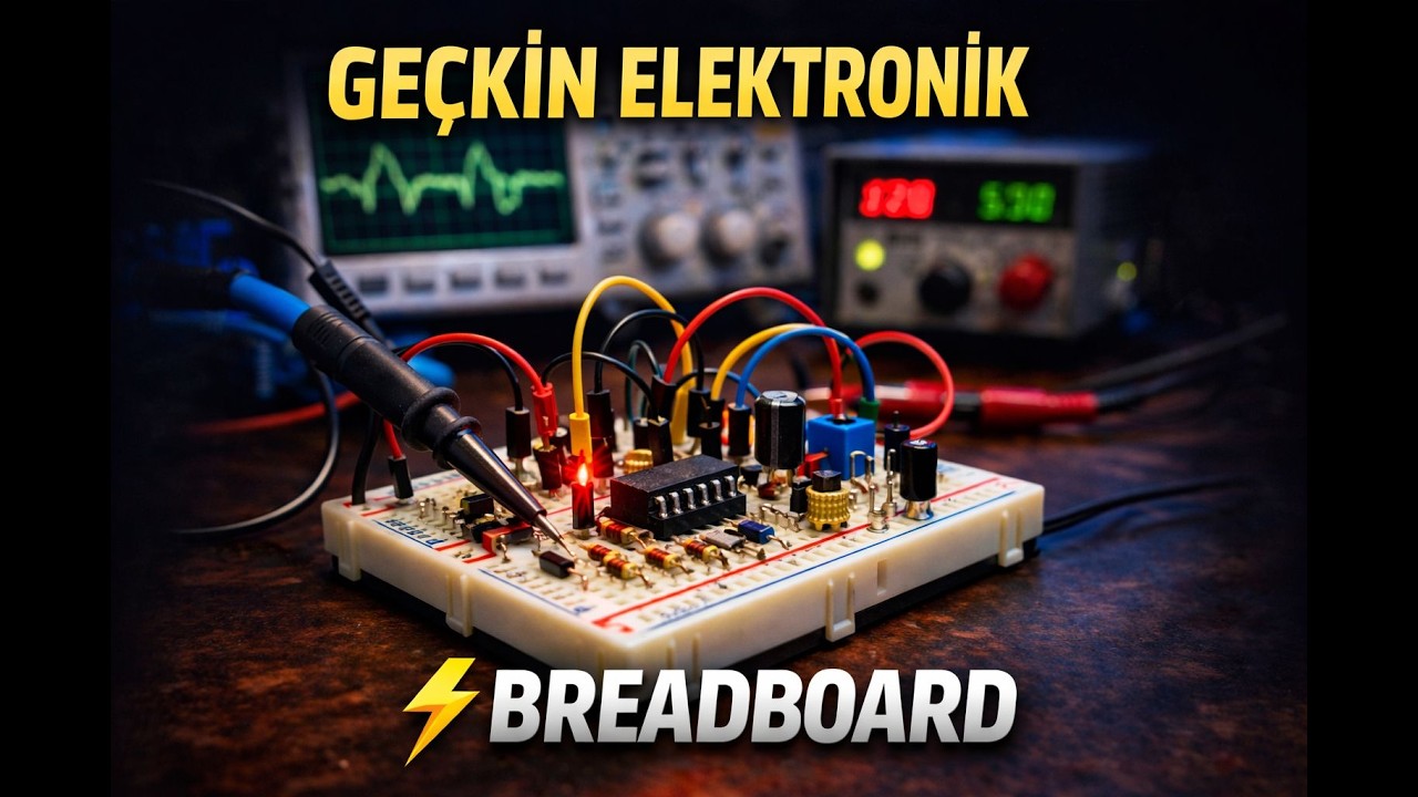 Elektronik Devreler Aslında Böyle Kuruluyor | Breadboard Gerçeği