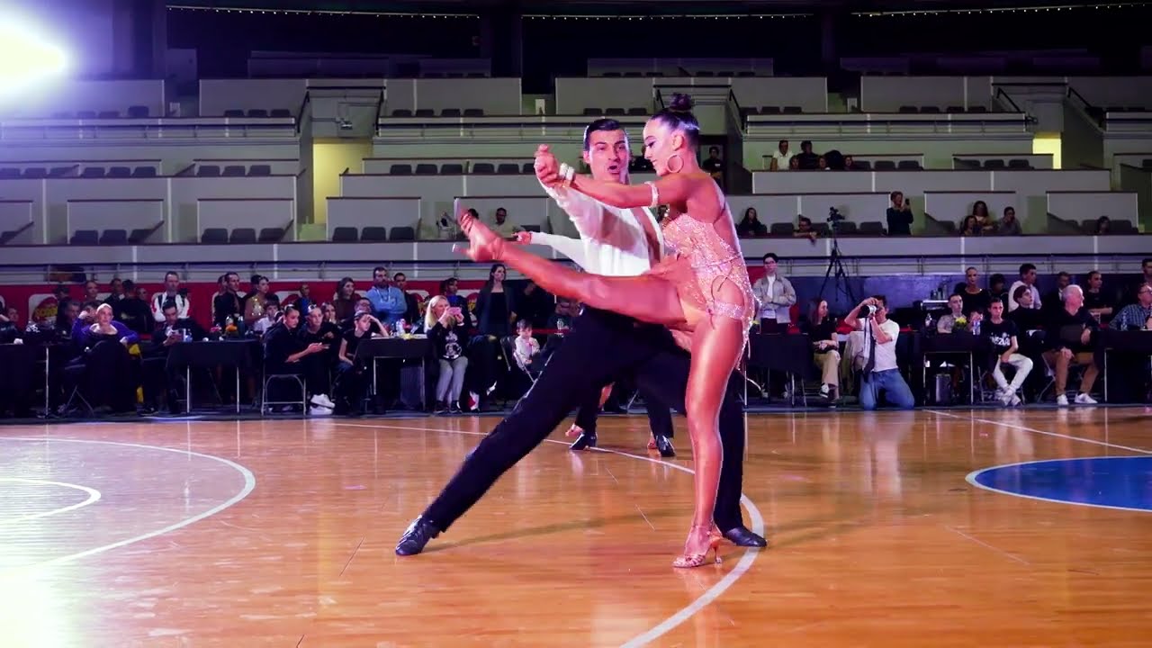 [ITA] Devid Habib - Arianna Giuncato | CHA-CHA | WDSF Youth Latin | Lyon French Open | 2024