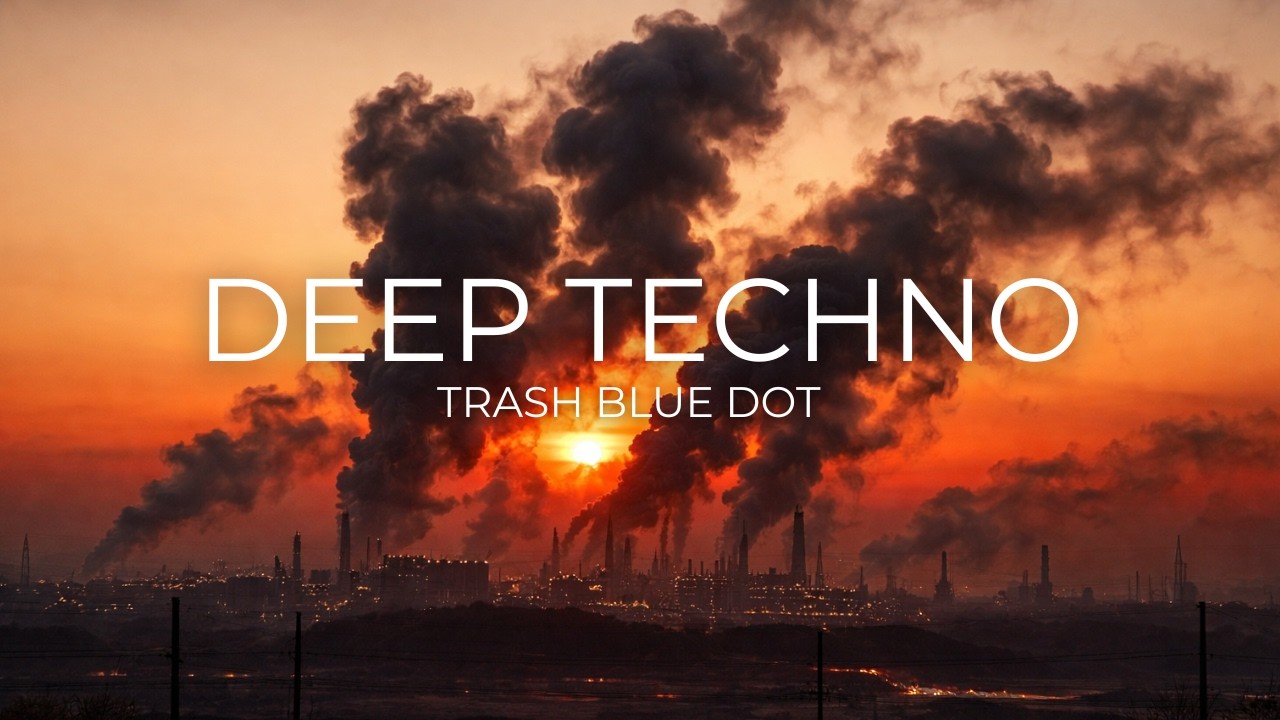 Dub Deep Techno Mix 2026 | Trash Blue Dot | Cinematic 4K Visuals