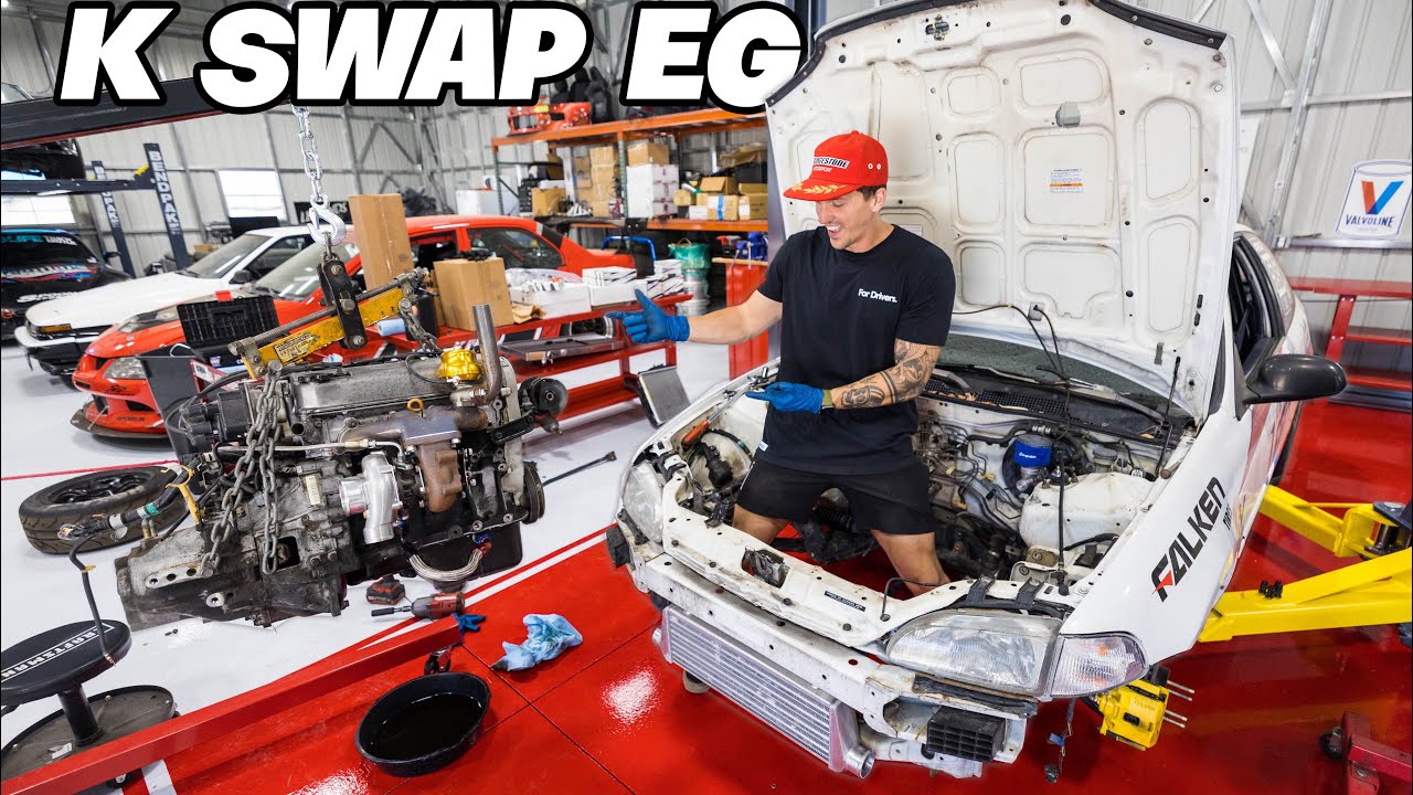 K Swapping My Honda Civic EG | Эпизод 2: Первые шаги к атаке EG