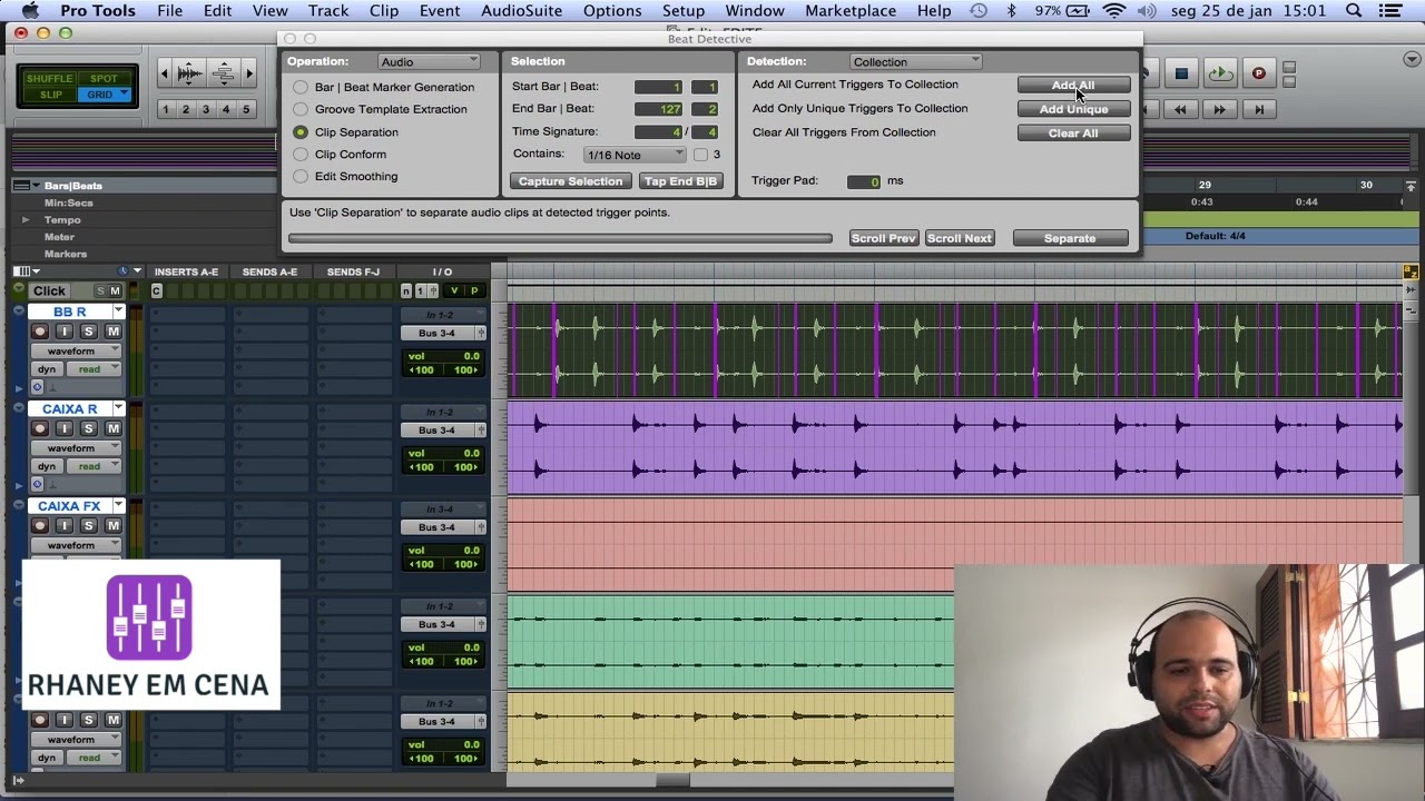 COMO QUANTIZAR BATERIA NO PROTOOLS-HOW TO QUANTIZE BATTERY IN PROTOOLS