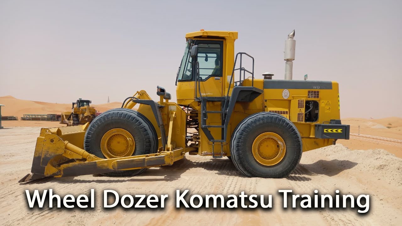 Wheel Dozer Komatsu Training | Heavy Machines