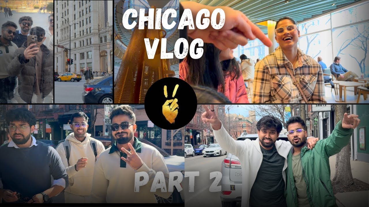 Chicago Vlog Part 2 | Exploring Chicago and PROMAT 2025 Day 1 | Ksurajj