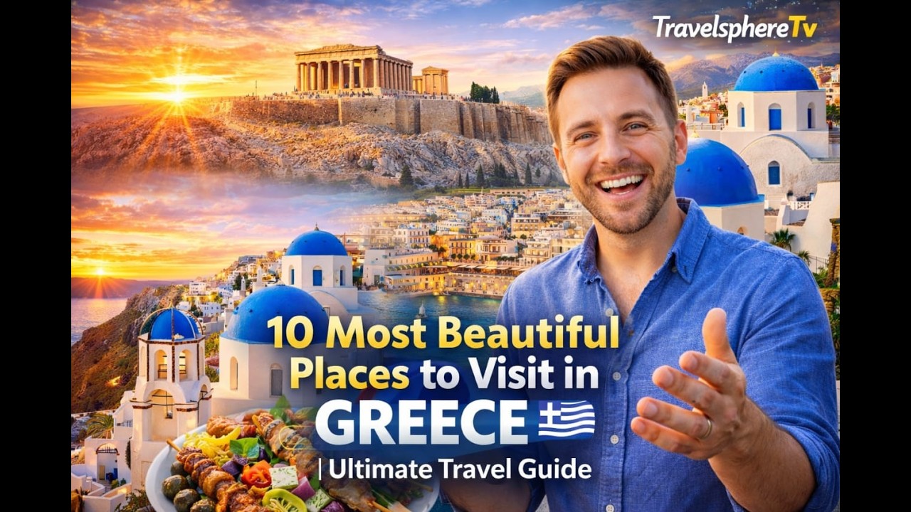10 BREATHTAKING PLACES IN GREECE ;THE ULTIMATE TRAVEL GUIDE