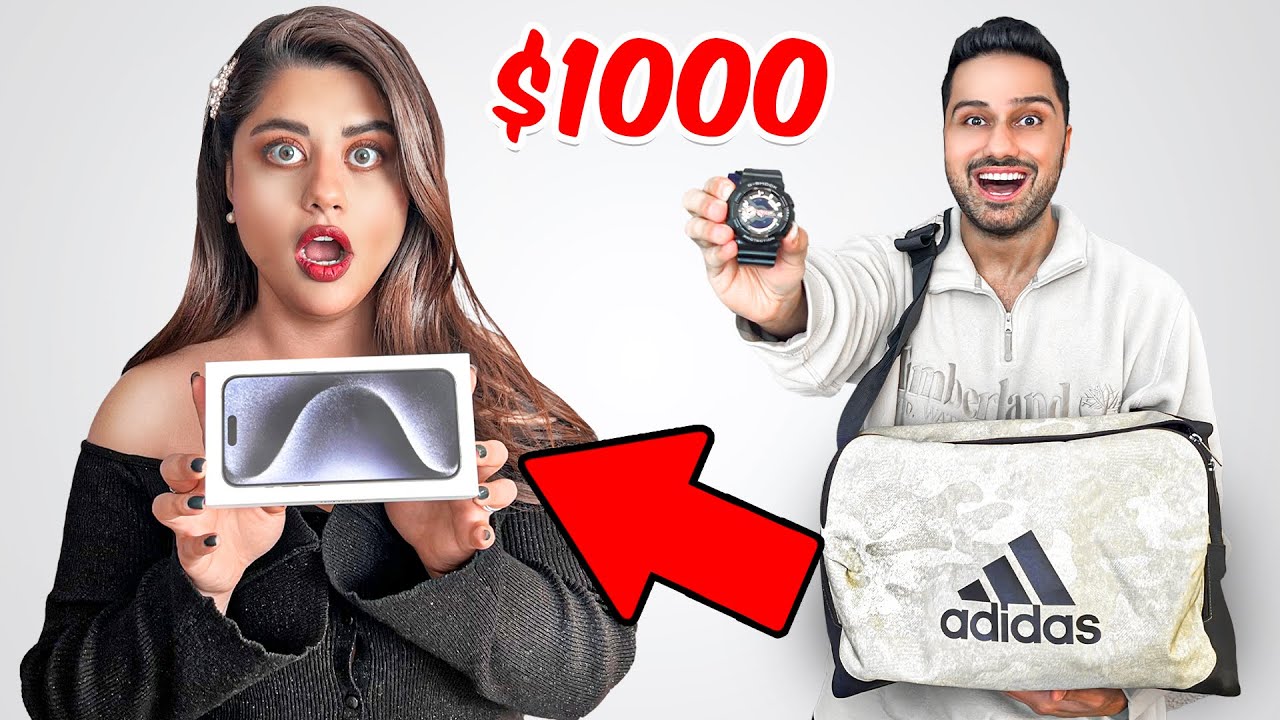 توی کیف هزار دلاری ادیداس ایفون پیدا کردیم!🤯💰