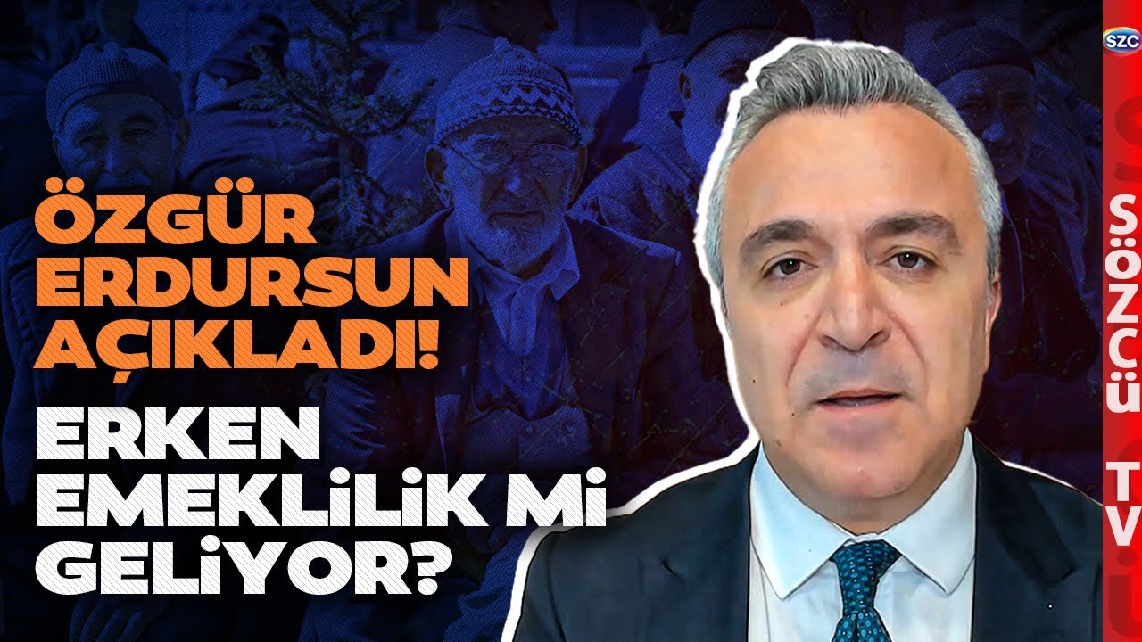 1 Milyon Kişiye Erken Emeklilik mi Geliyor &Ouml;zg&uuml;r Erdursun EYT Yasasıyla A&ccedil;ıkladı!