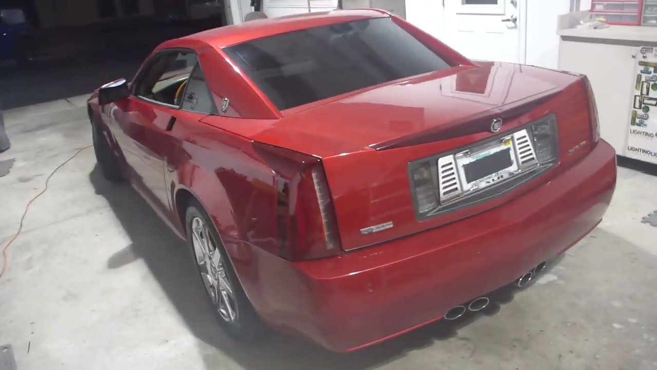 Cadillac XLR Custom Tail Lights INSTALLED (and Hidden Addressable Trunk Lid LEDs)