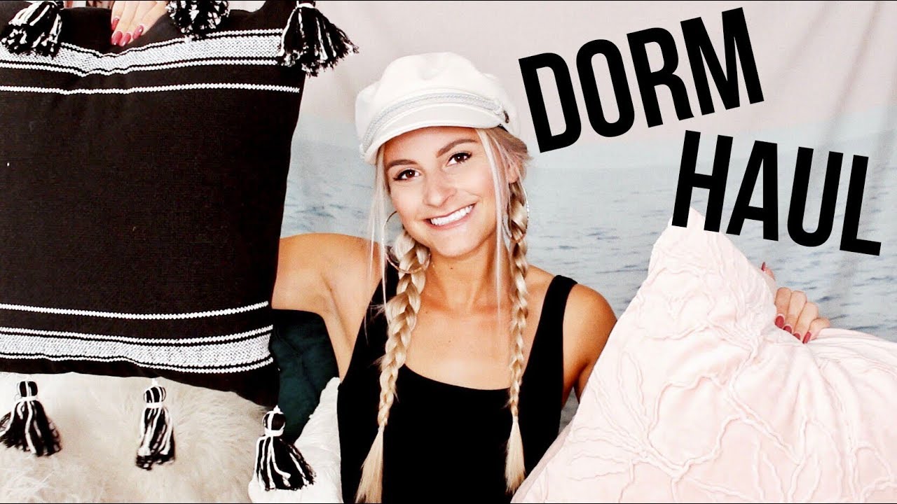 HUGE COLLEGE DORM HAUL 2018