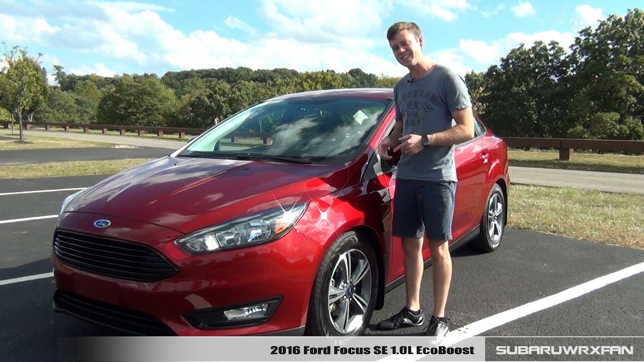 Review: 2016 Ford Focus SE 1.0L EcoBoost