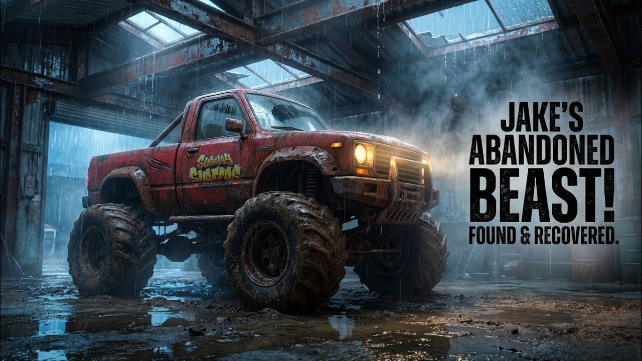 FULL RESTORATION of Jake's Abandoned MONSTER TRUCK 😱| #asmr 