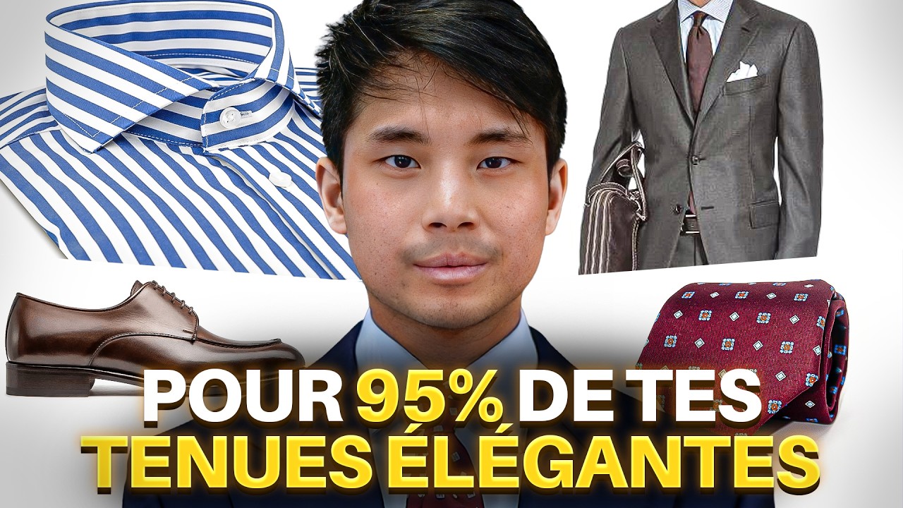 Les 15 pièces ESSENTIELLES pour un style habillé Sartorial