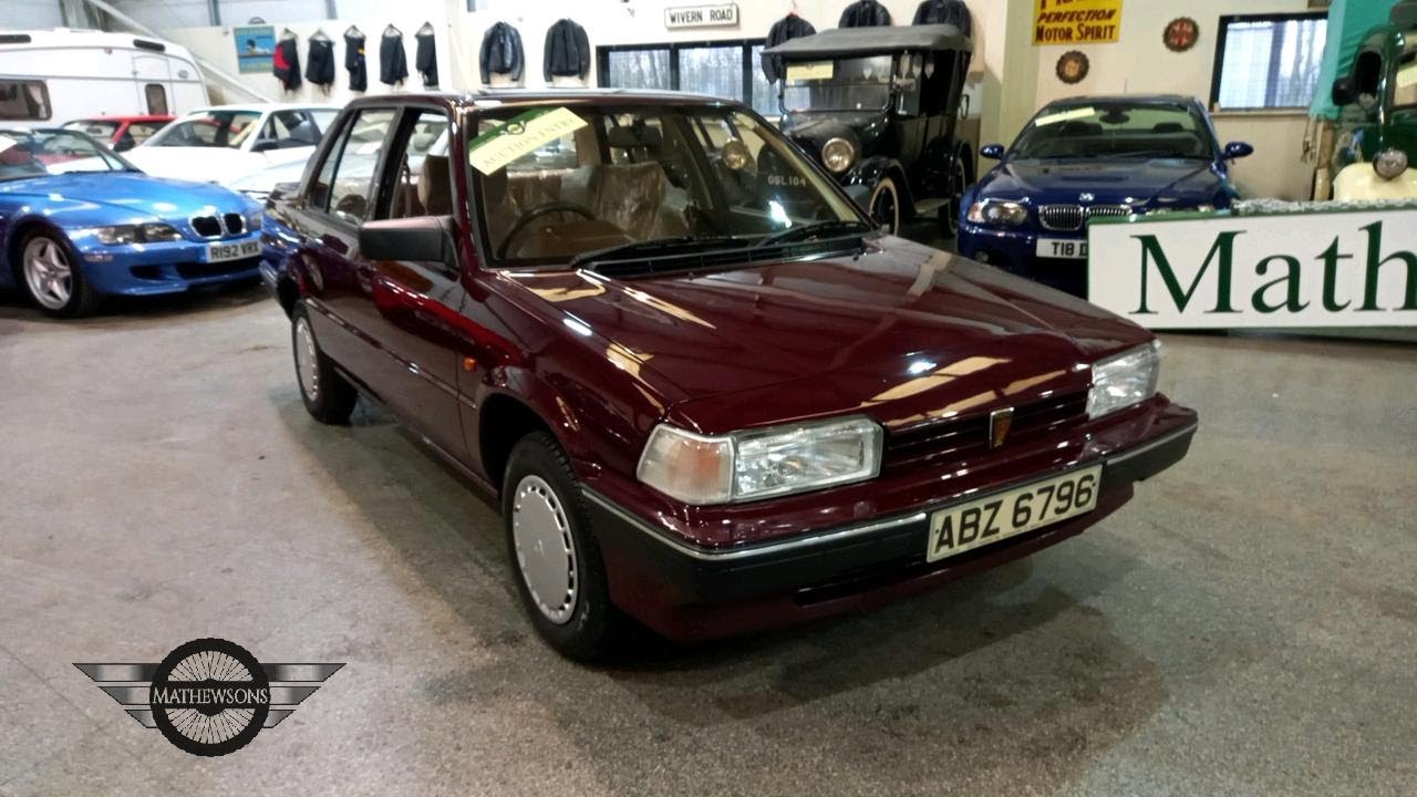 1987 ROVER 213 S | MATHEWSONS CLASSIC CARS | 20 & 21 MARCH 2024